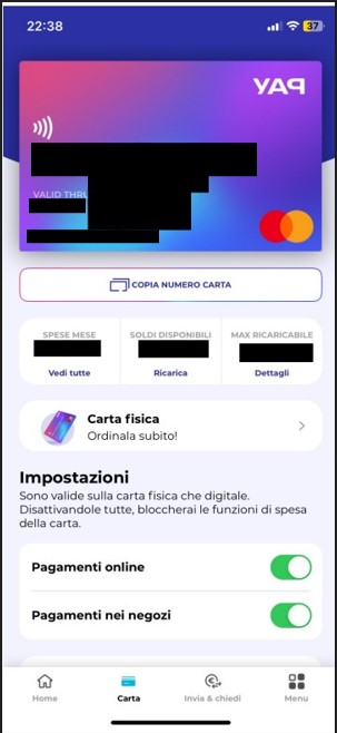Prova di titolarità per YAP